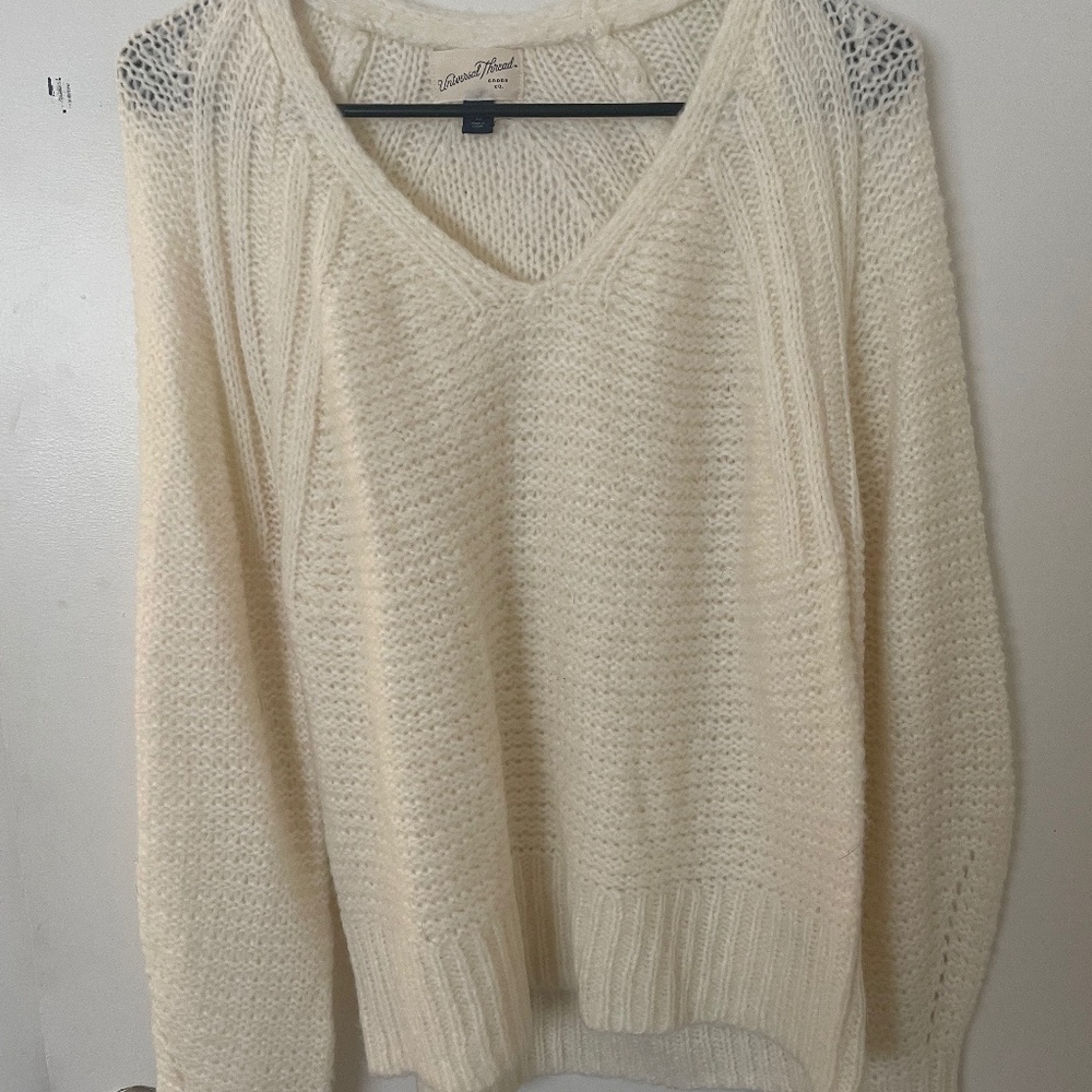 Target white sweater